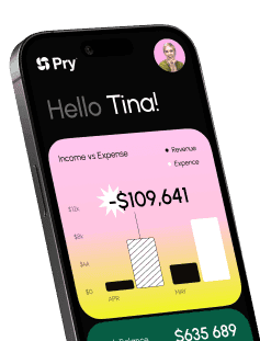 Pry Finance CRM - Mobile App & UX UI Design